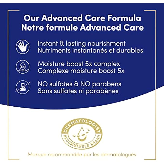 Dove ADVANCED CARE HAND WASH DEEP MOISTURE 4 COUNT FOR SOFT, SMOOTH SKIN, MORE MOISTURIZERS THAN THE LEADING ORDINARY HAND SOAP, 12 OZ - Image 3